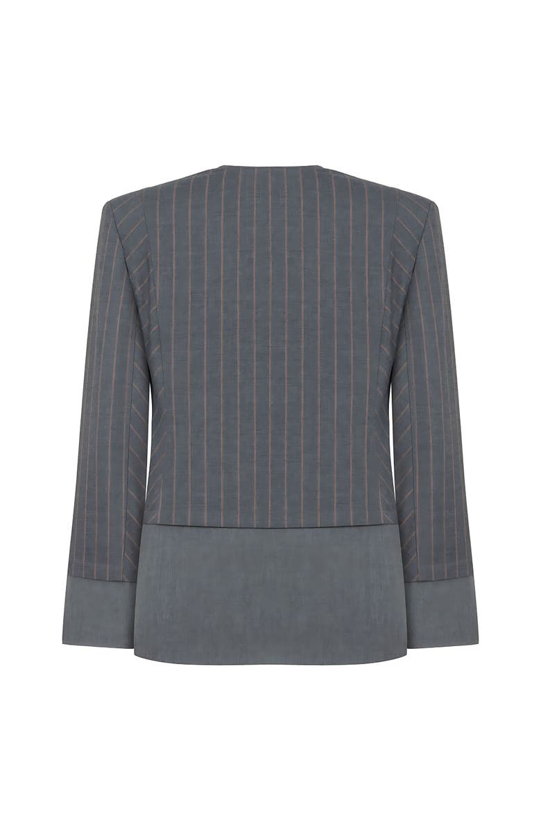 Nocturne Striped Jacket, Alternate, color, 