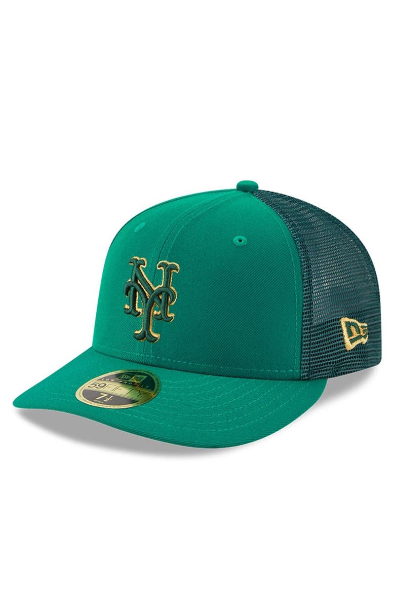 New Era Men's New Era  Kelly Green New York Mets 2023 St. Patrick's Day Low Profile 59FIFTY Fitted Hat, Alternate, color, 