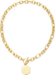 Adornia Monogram Initial Pendant Necklace