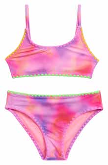 Beach Lingo Kids' Crop Bralette 2-Piece Swimsuit