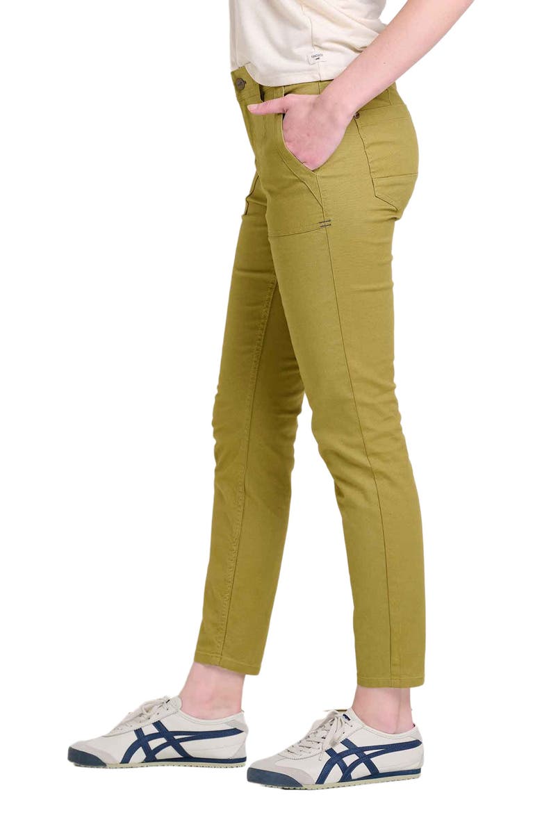 Toad & Co Earthworks Ankle Pant, Alternate, color, Green Moss