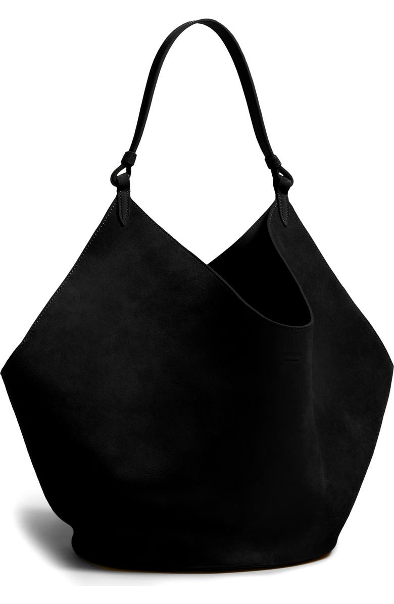 Khaite Medium Lotus Suede Tote, Main, color,