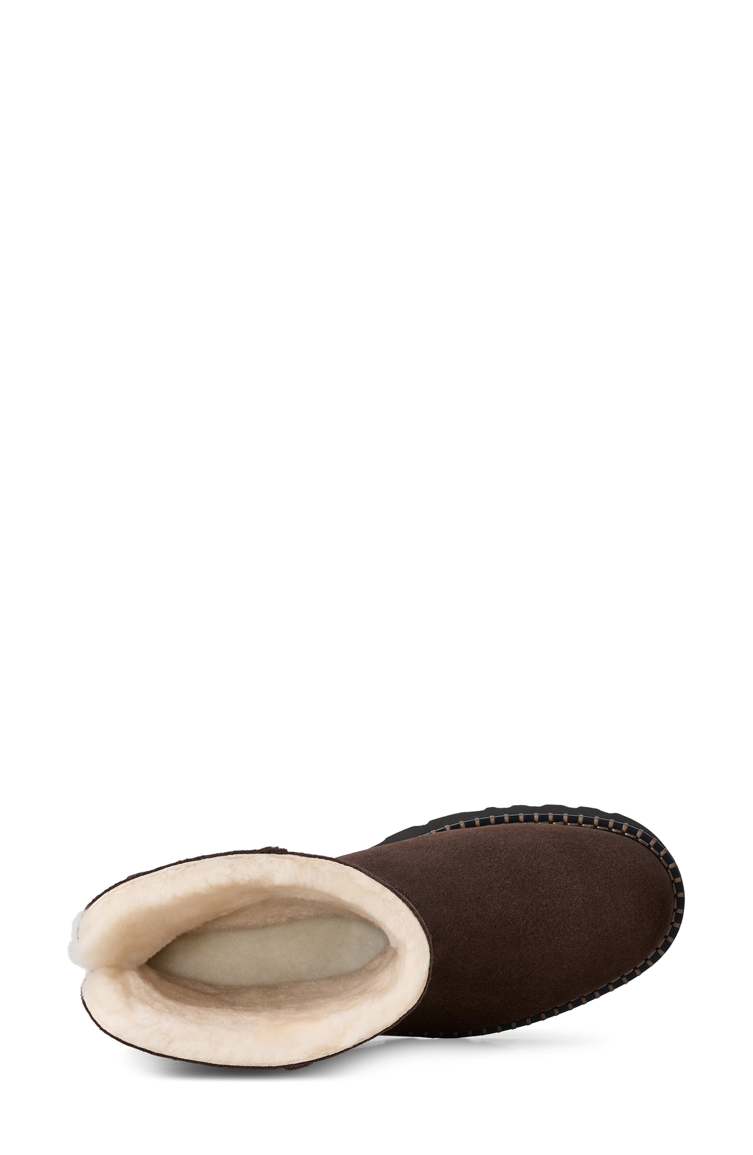 Uptowner Genuine Shearling Boot, Alternate, color, BURNT CEDAR