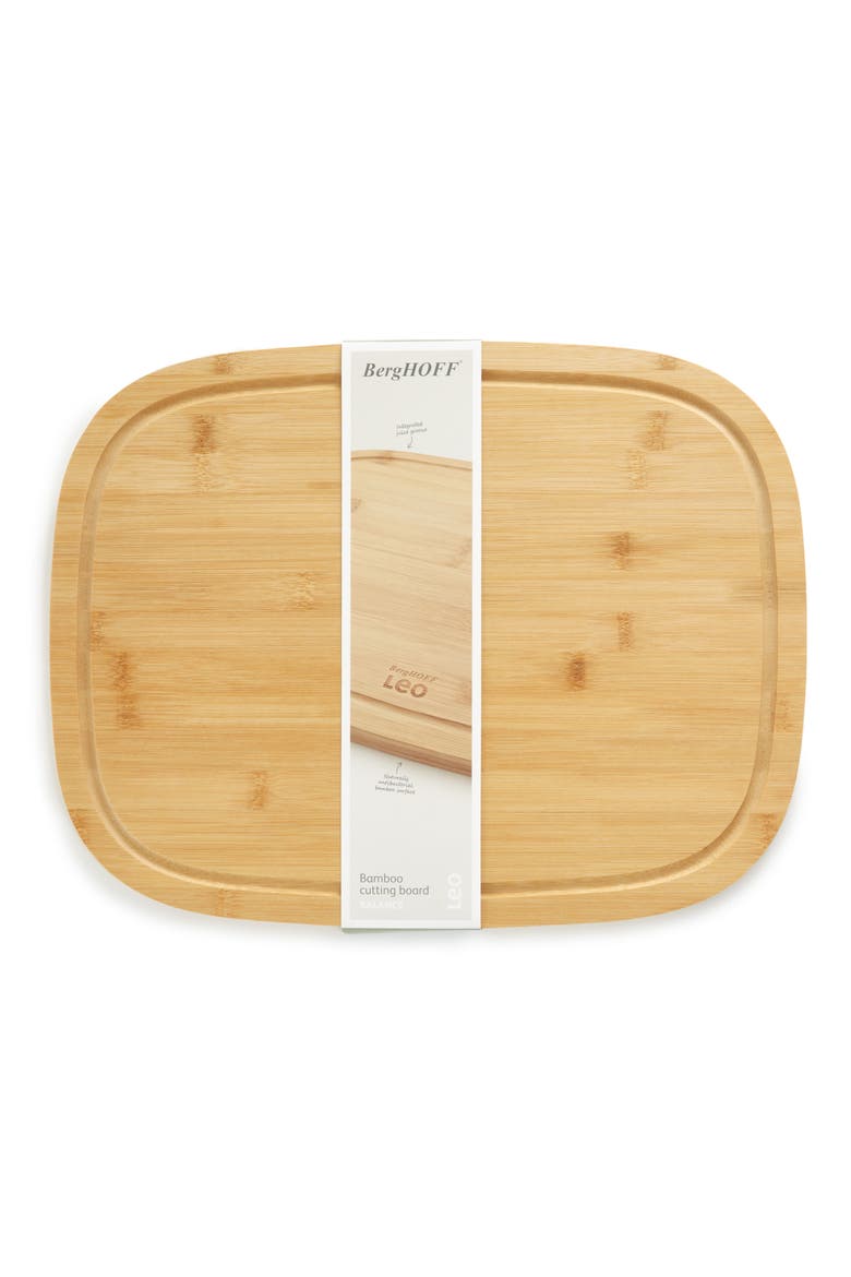 Leo Balance Bamboo Cutting Board, Alternate, color, NATURAL
