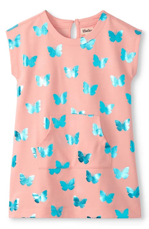 Kids' Butterfly Print Dress (Toddler)