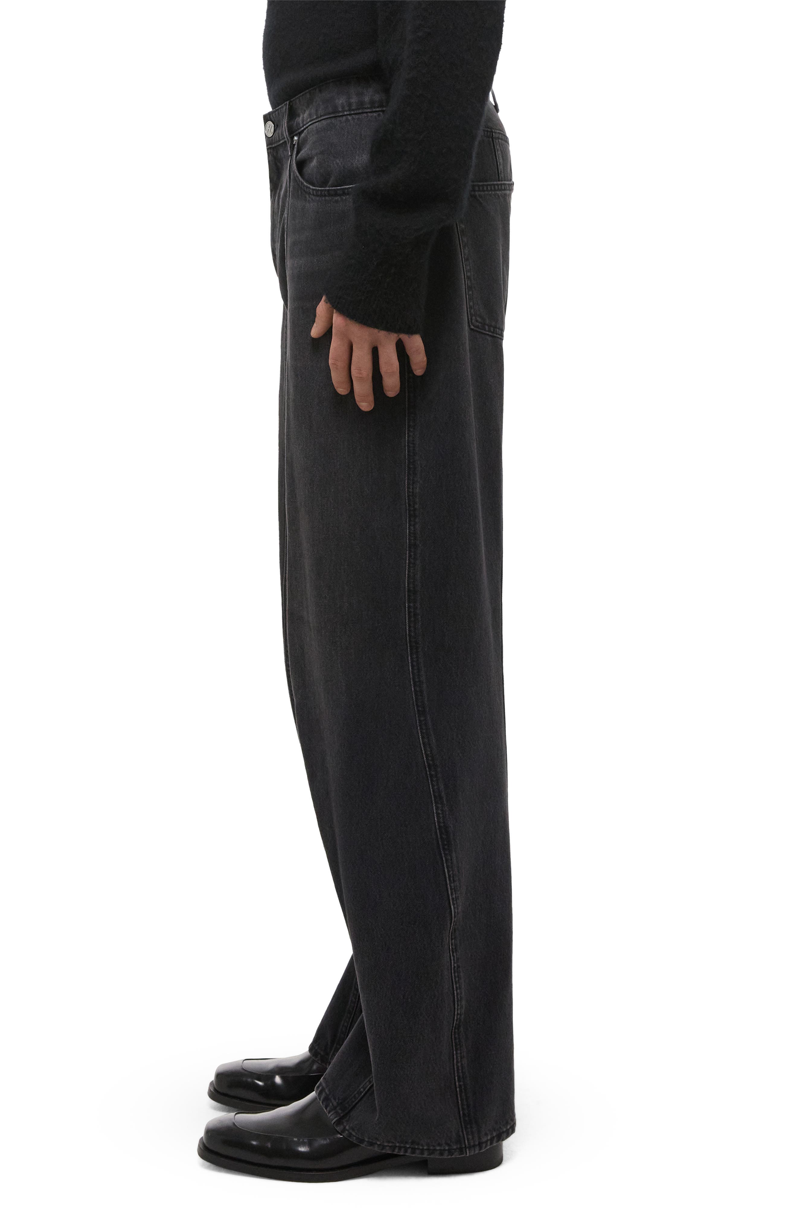 Relaxed Straight Leg Ski Jeans - image 2