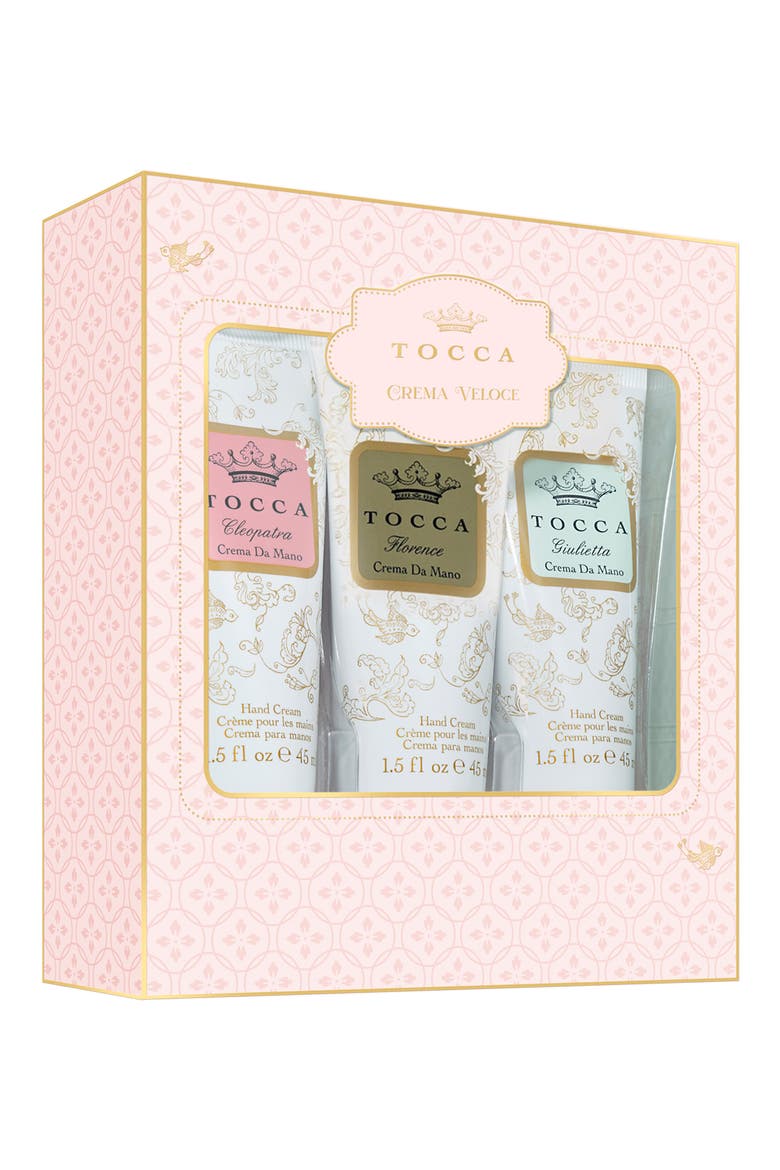 Crema Veloce Travel Lotion Trio, Main, color, CREAM