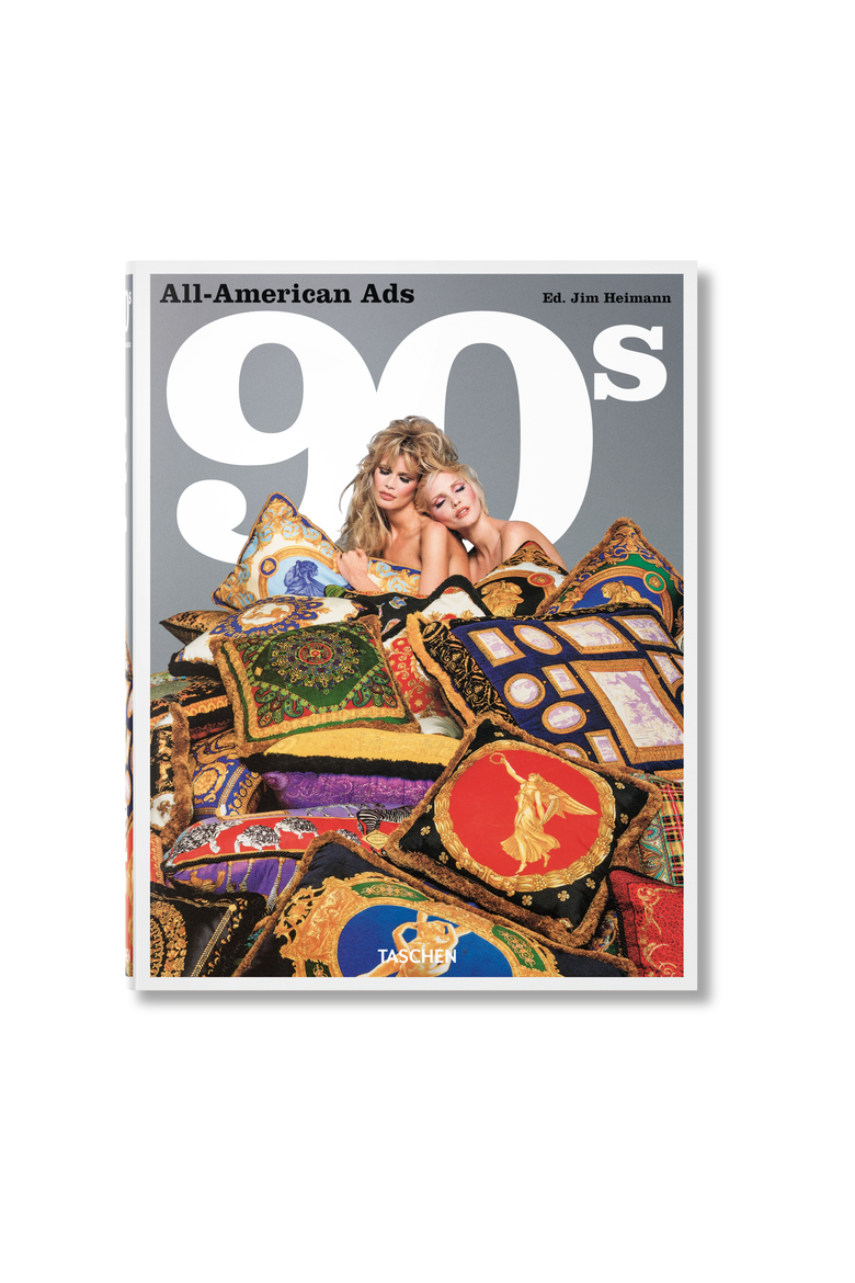 All American Ads of the 90s Book, Main, color, Grey