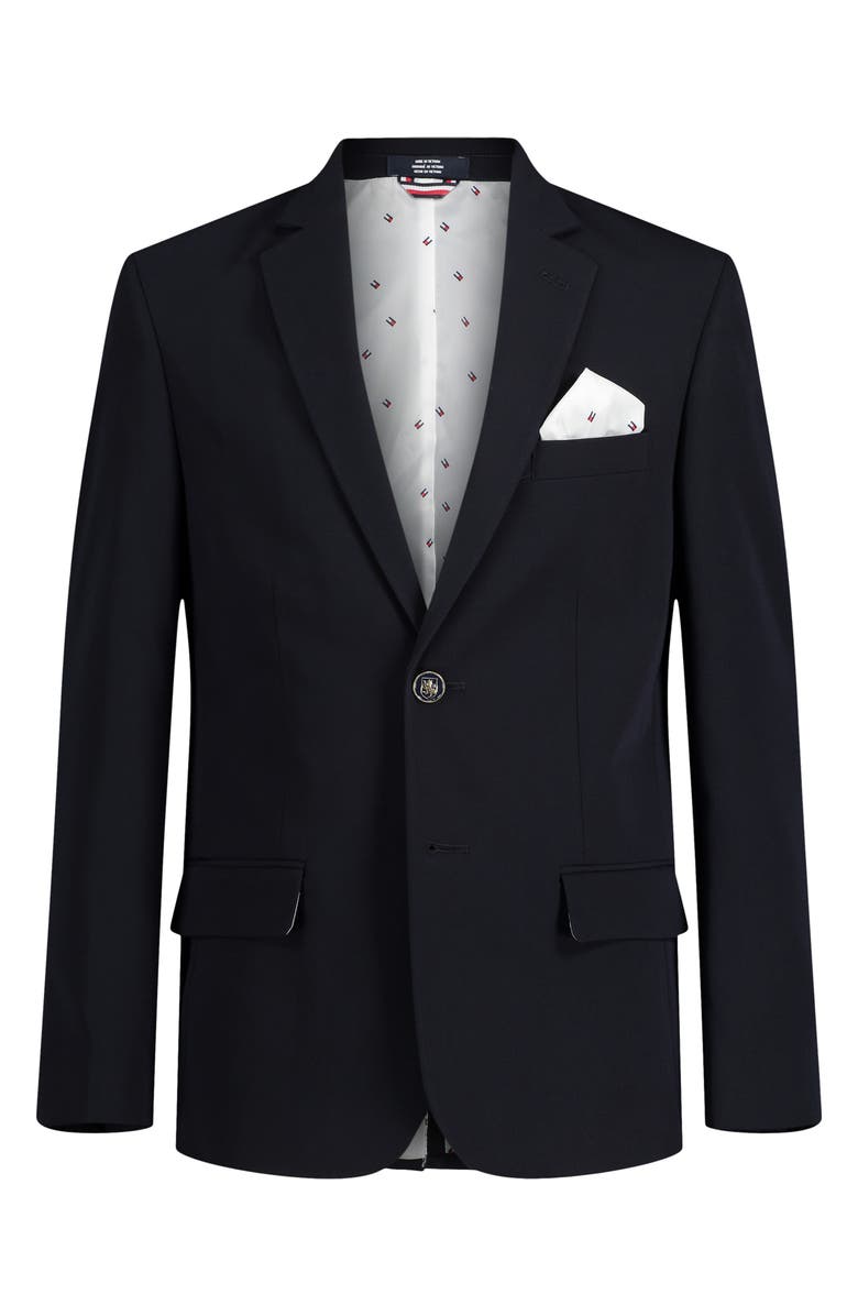 Tommy Hilfiger Kids' Alexander Stretch Blazer, Main, color, Mast Navy