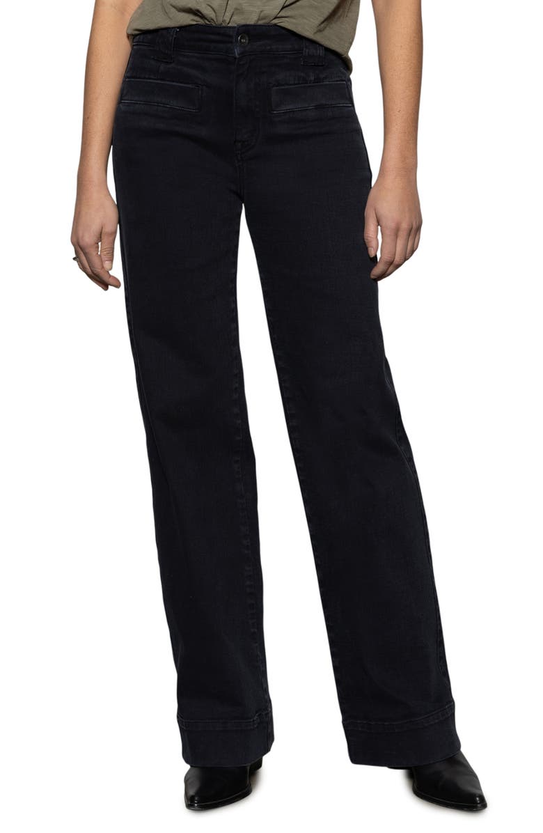 Sanctuary Voyage High Waist Straight Leg Jeans, Main, color, 