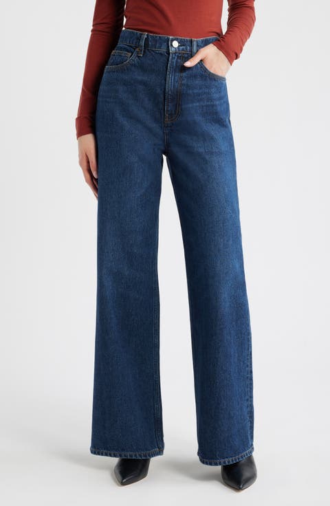 Cary Slouchy High Rise Wide Leg Jeans