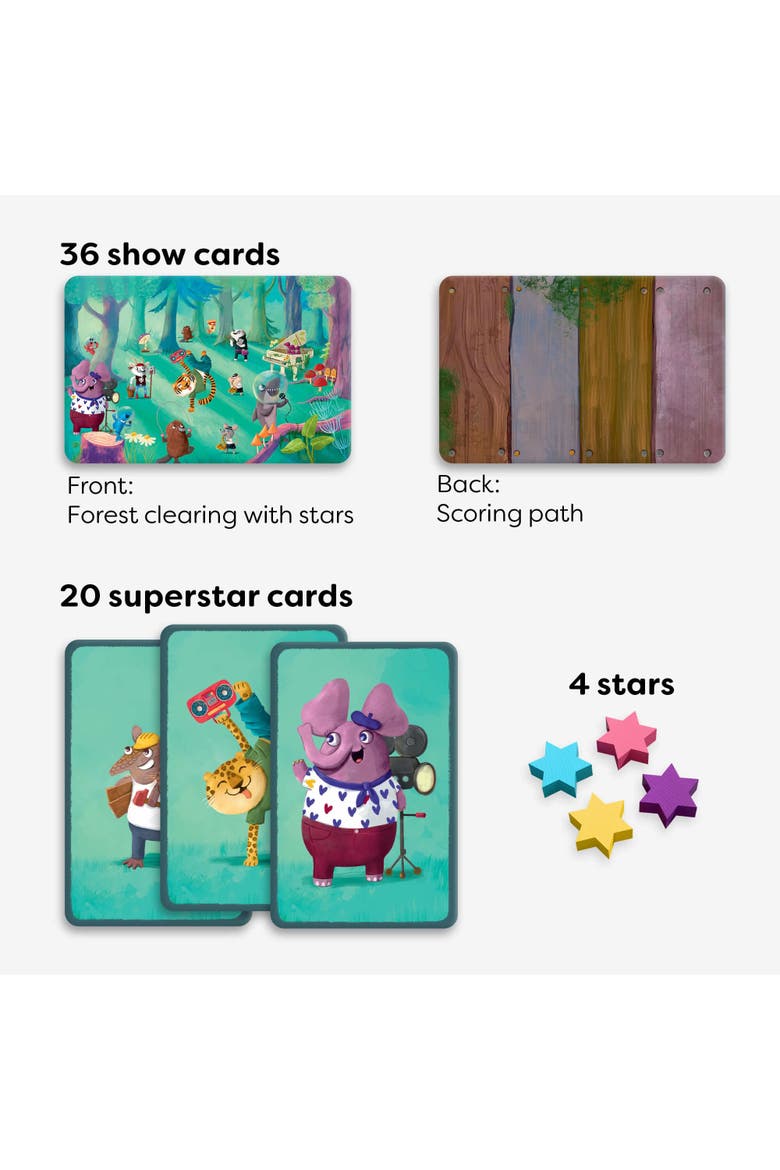 Forest Festival Memory Game for Ages 4+, Alternate, color, Multi