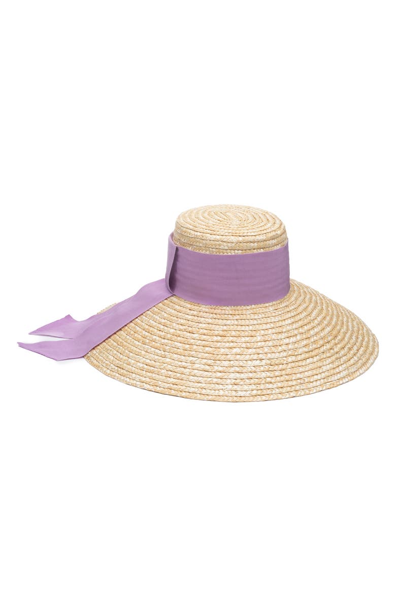 Eugenia Kim Mirabel Straw Hat, Alternate, color, 