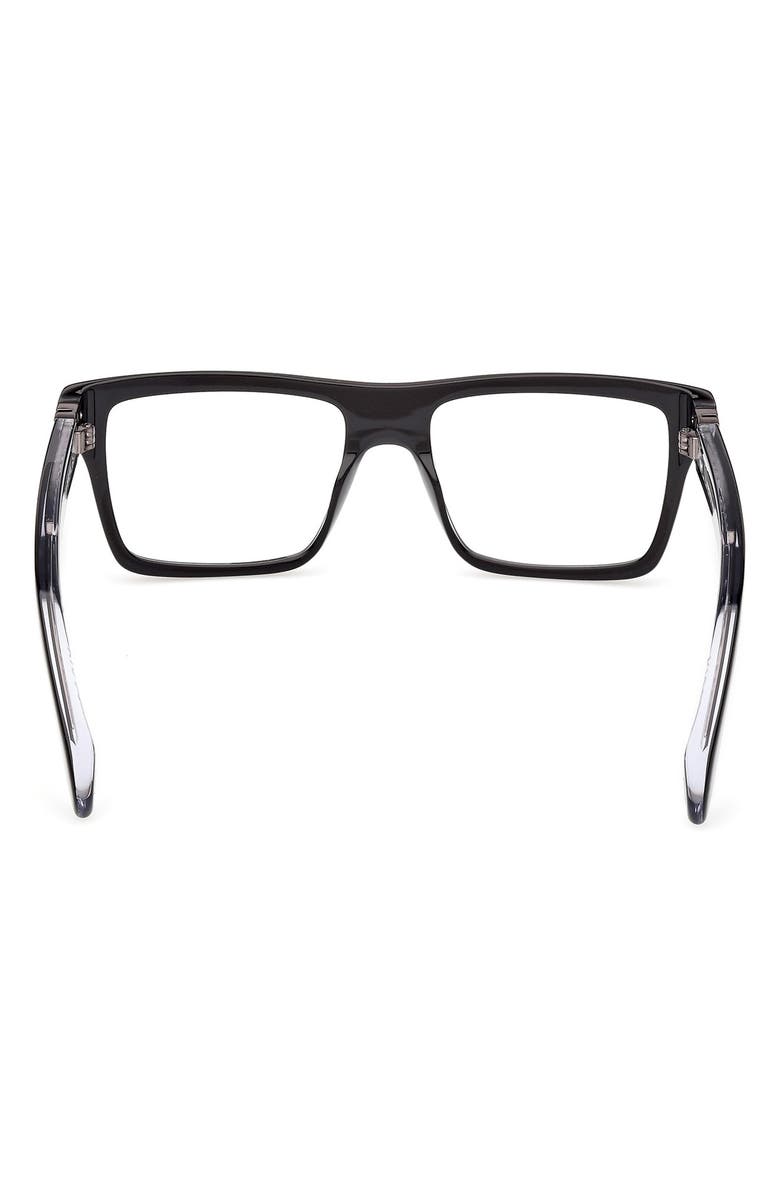 Christian Louboutin 54mm Rectangular Optical Glasses, Alternate, color, 