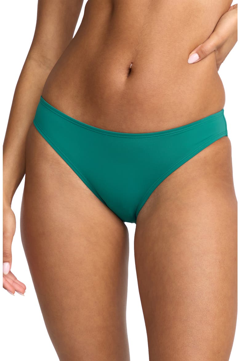 Sol Searcher Lowrider Bikini Bottoms, Main, color, EVERGREEN