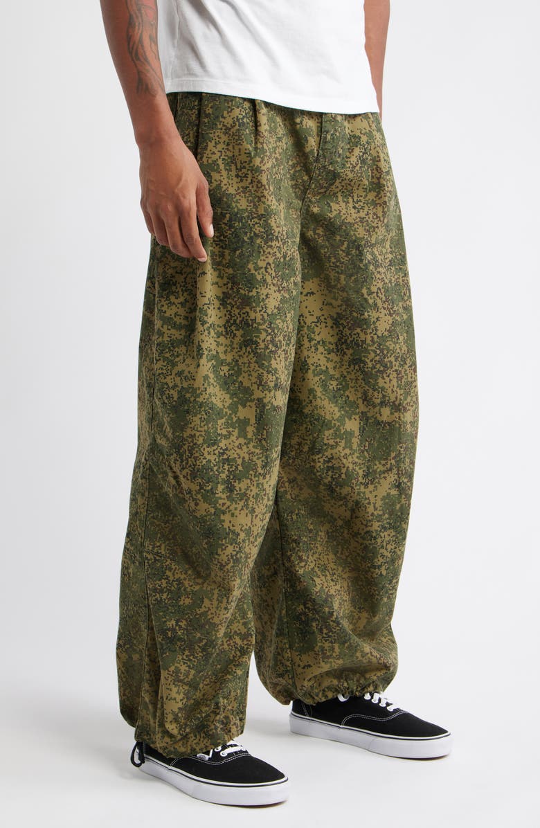 BDG Urban Outfitters Pixelated Balloon Pants, Alternate, color, Camo