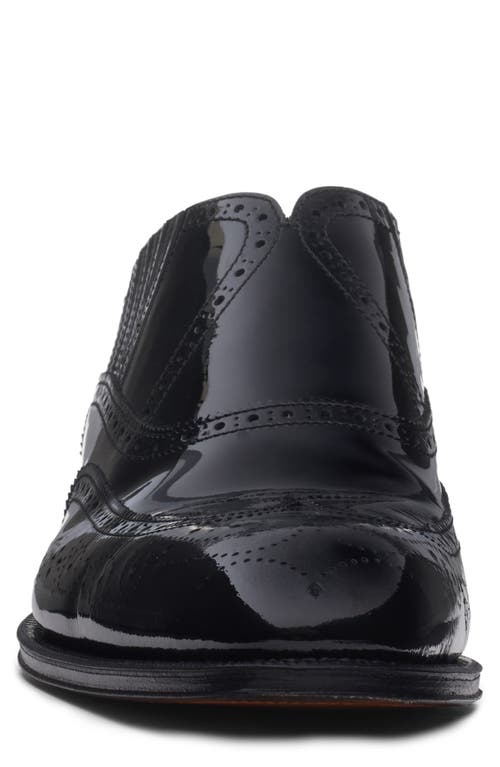 Alexander Mcqueen Mcqueen Jermyn Slip-on Wingtip Oxford In Black