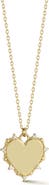 Ember Fine Jewelry 14K Gold Diamond Heart Pendant Necklace
