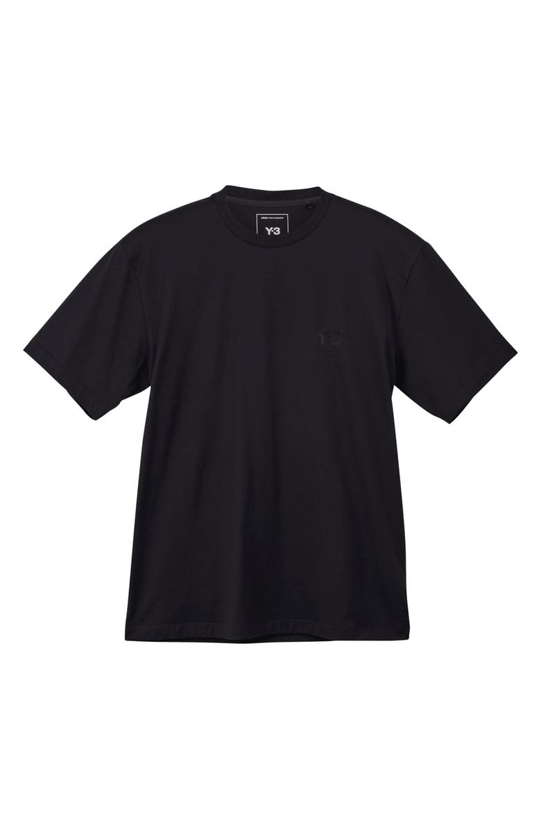 Y-3 Jersey Crewneck T-Shirt, Main, color, 