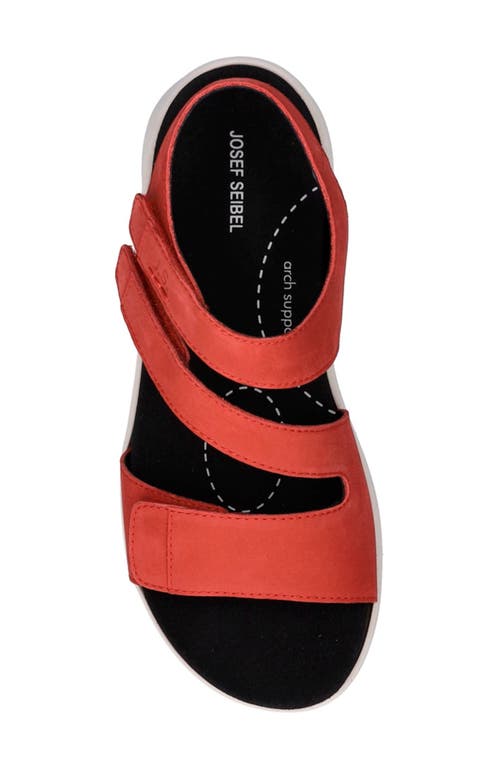 Josef Seibel Estelle 06 Sandal In Red