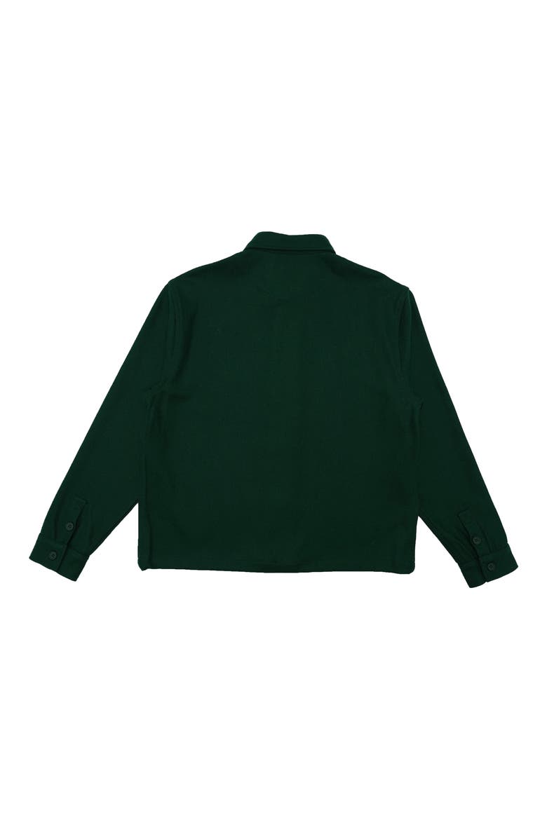 Marshall Wool Blend Shirt Jacket, Alternate, color, HUNTER