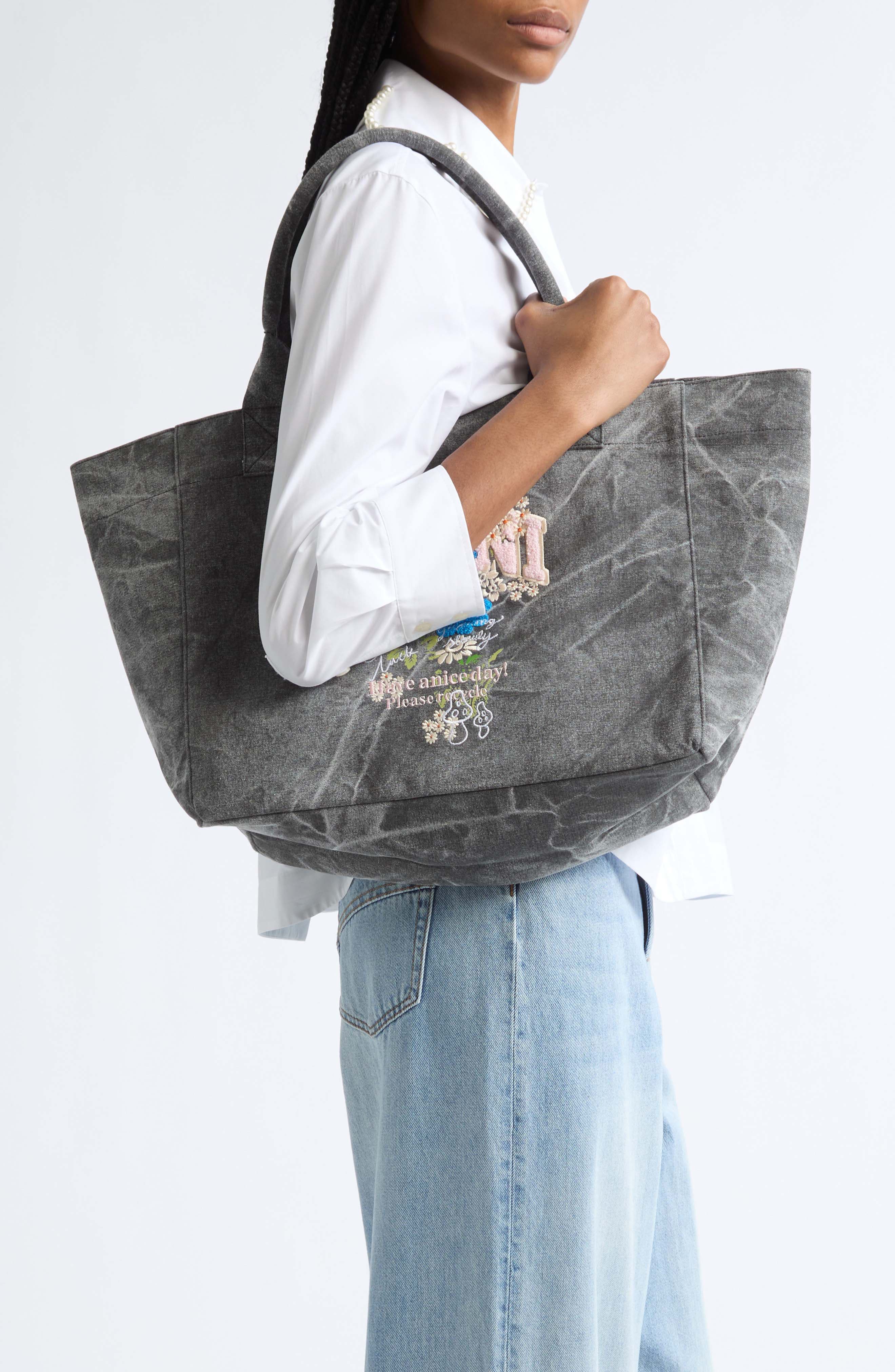 Medium Trapeze Easy Shopper, Alternate, color, PHANTOM