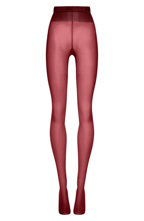 Wolford Neon 40 Pantyhose In Red