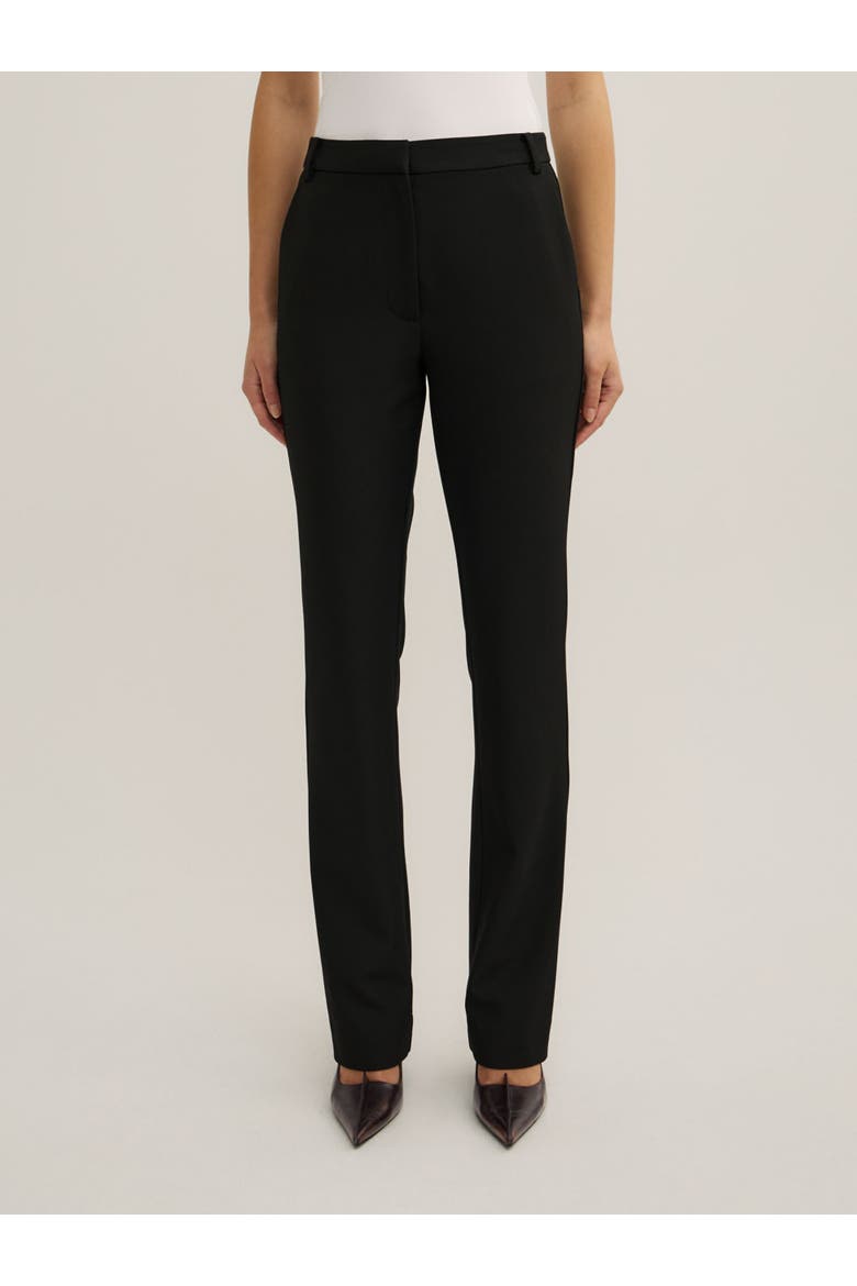 Bootcut Pants, Main, color, Black