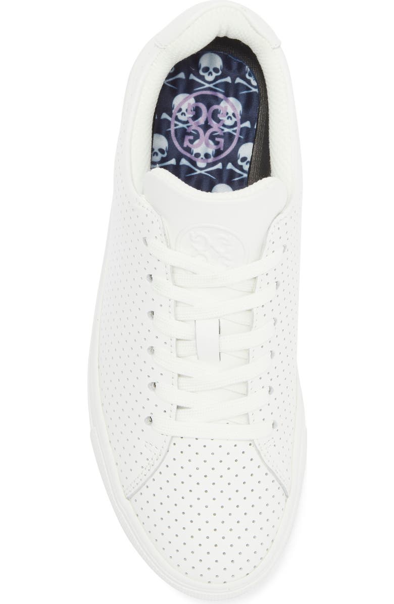 G/FORE Perforated Disruptor Golf Shoe, Alternate, color, Snow