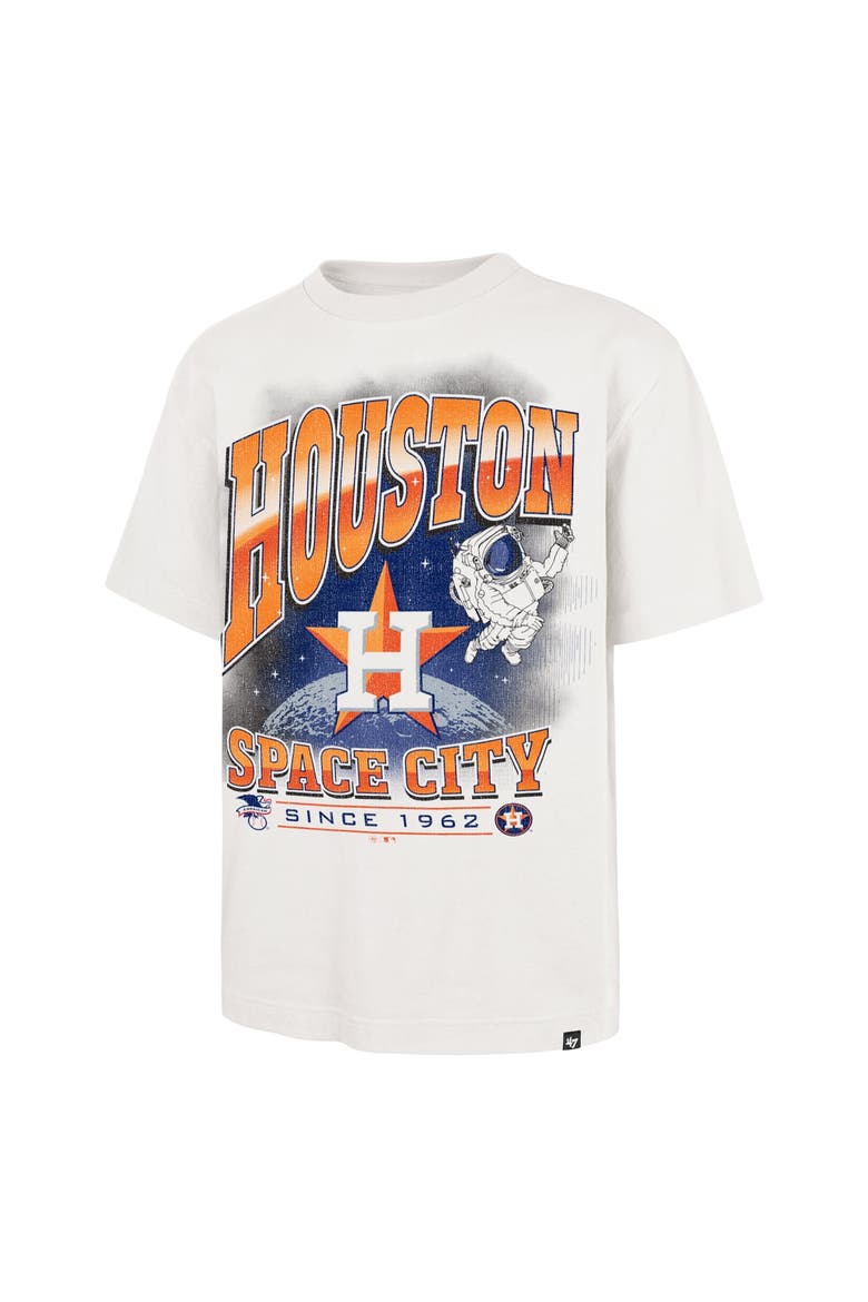 Men's '47 White Houston Astros Regional Upland Foundation T-Shirt, Alternate, color, White