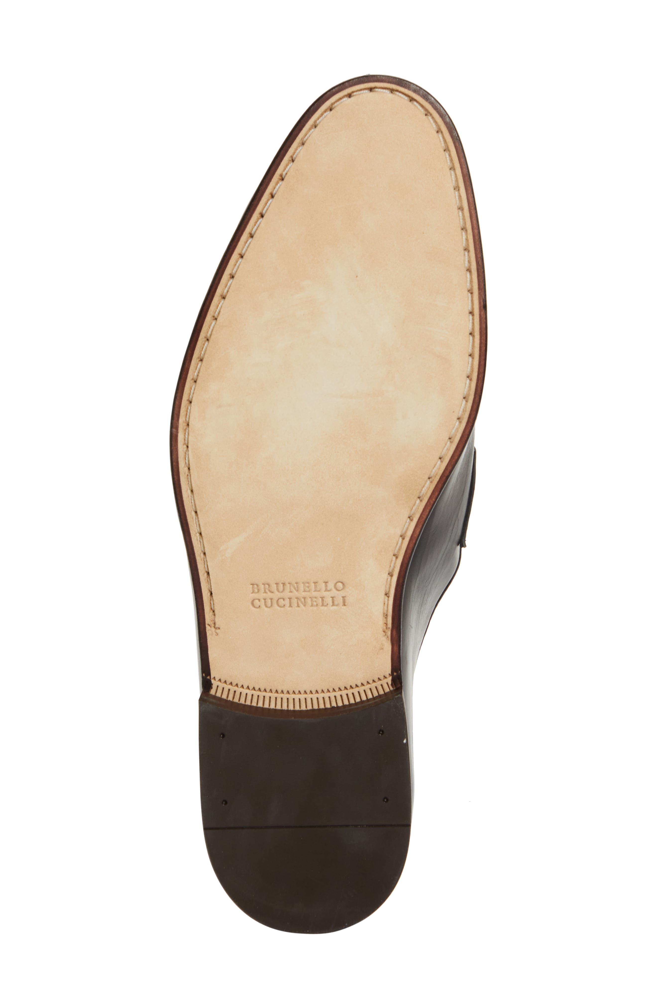 Brunello Cucinelli Loafer, Alternate, color, C101 Black