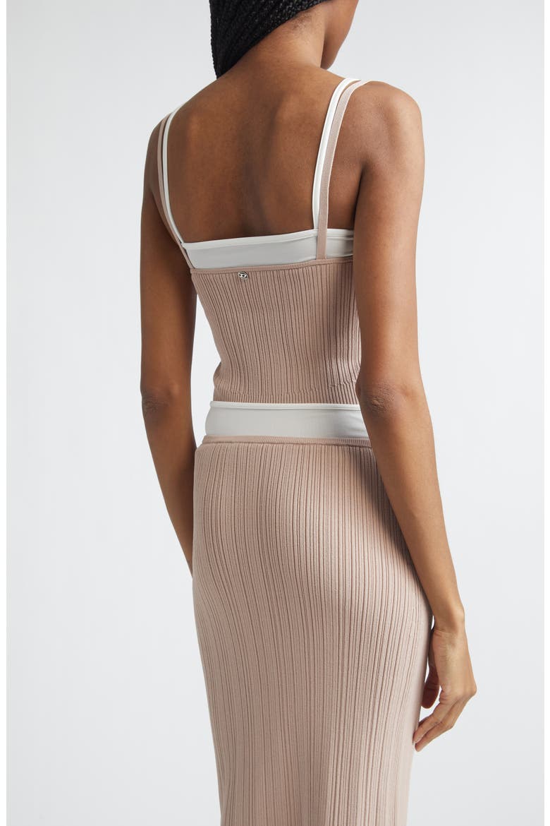 M-Zarrina Layered Tank, Alternate, color, TAN