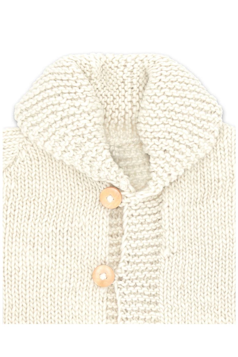 Chamula Merino Wool Cardigan, Alternate, color, Ivory