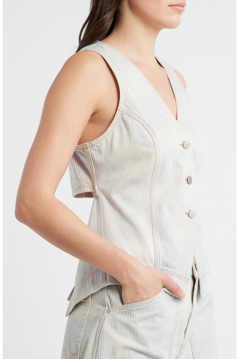 Tailored Vest, Alternate, color, CLOUD BLUE