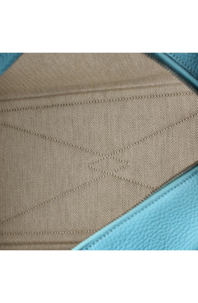 Pre-Owned Hermes Victoria II Bag Clemence 35, Alternate, color, Bleu Atoll