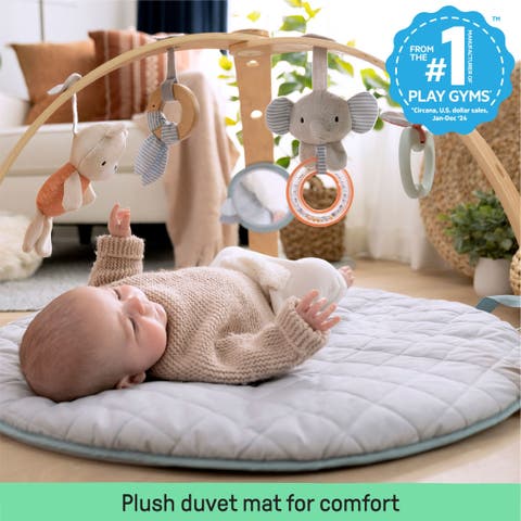 Ingenuity Cozy Spot Duvet Activity Gym With Self-storage