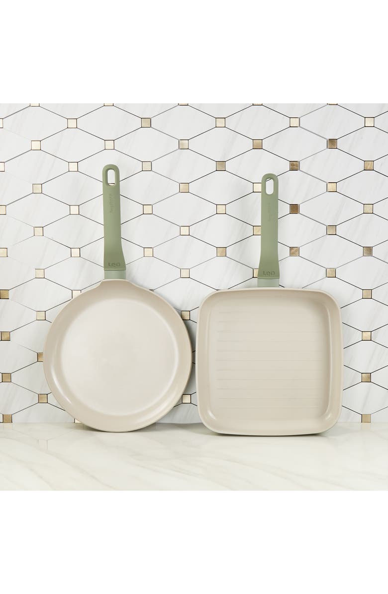 BergHOFF The Leo 11-Piece Cookware Set, Alternate, color, Sage