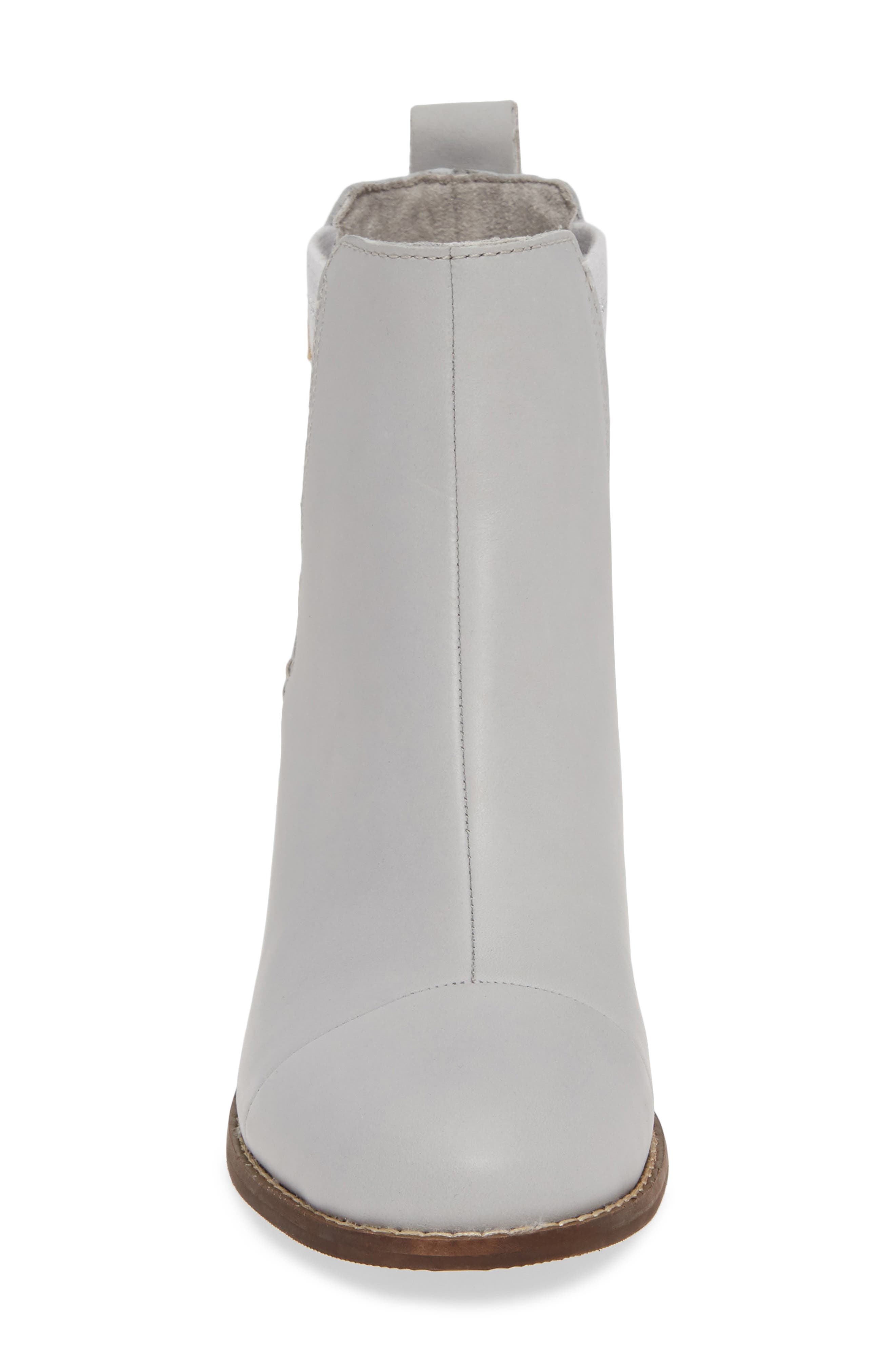 Esme Bootie, Alternate, color, GLACIER GREY LEATHER