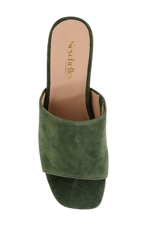 Seychelles Pepper Slide Sandal In Green