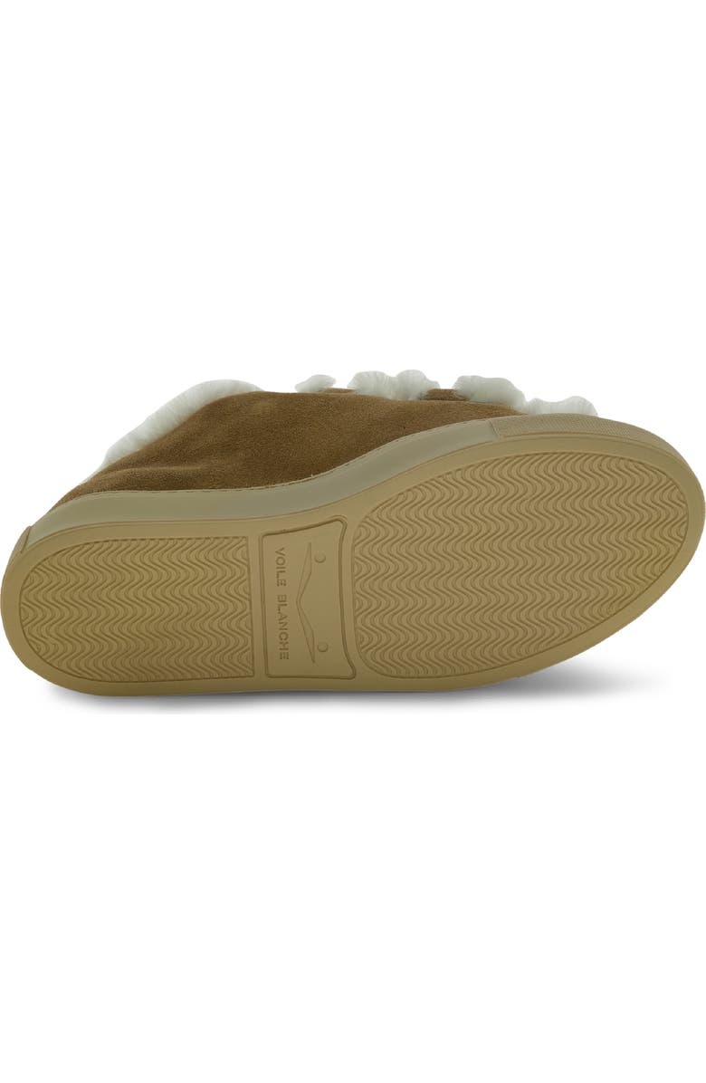 Voile Blanche Gretha Genuine Shearling Sneaker, Alternate, color, Light Brown
