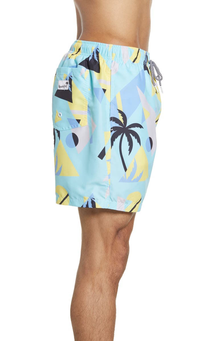 Boardies Overlay Mint Swim Trunks, Alternate, color, 