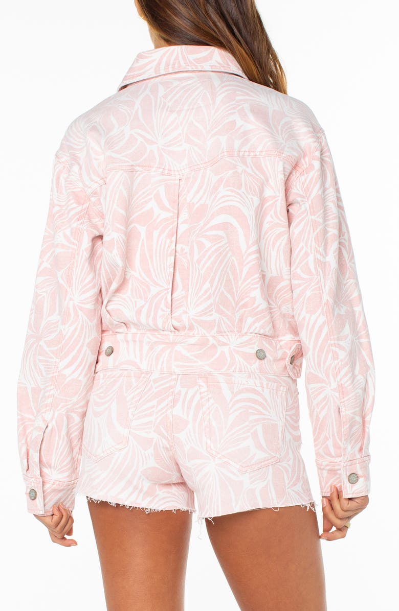 Roxy Up to Putty Denim Jacket, Alternate, color, Murex Shl