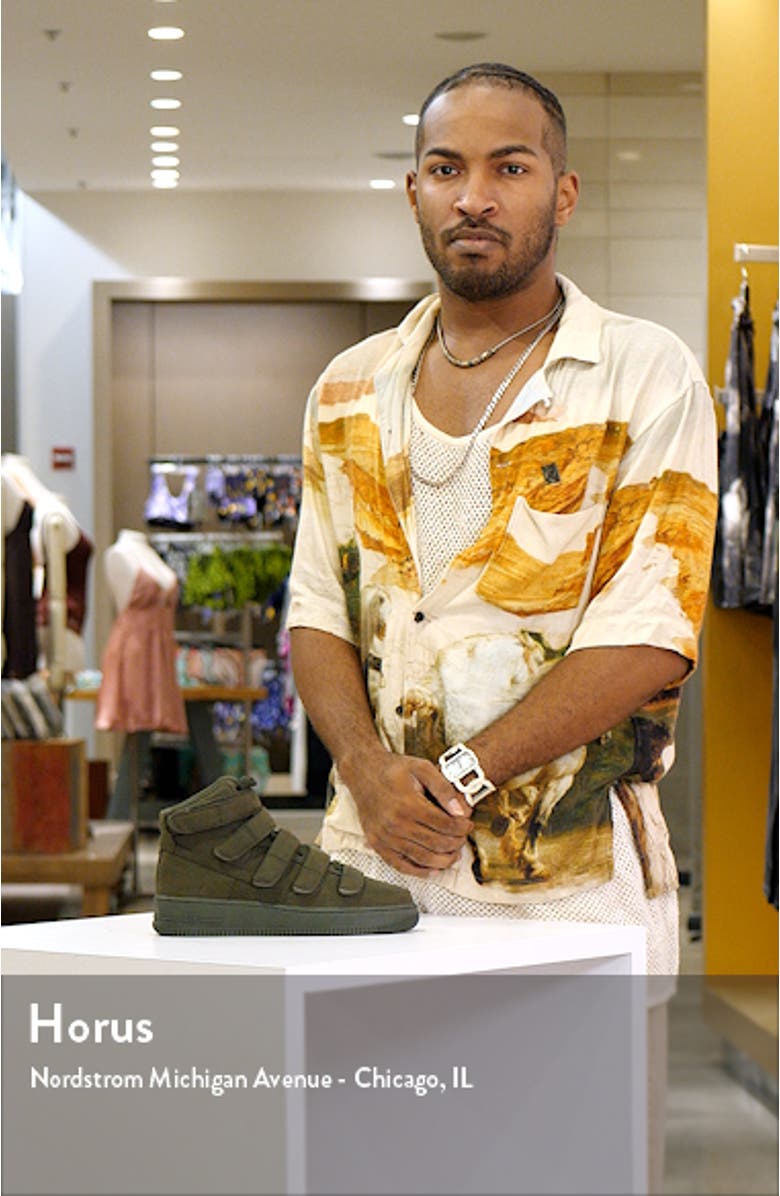 x Billie Eilish Air Force 1 High '07 High Top Sneaker, sales video thumbnail