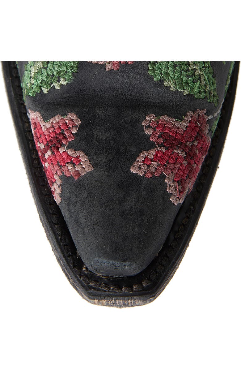 Lane Boots x Junk Gypsy Wild Stitch Embroidered Boot, Alternate, color,