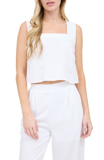 BLU PEPPER BLU PEPPER SQUARE NECK TANK 
