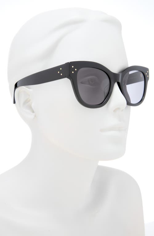 Diff Eva 53mm Cat Eye Sunglasses In Black