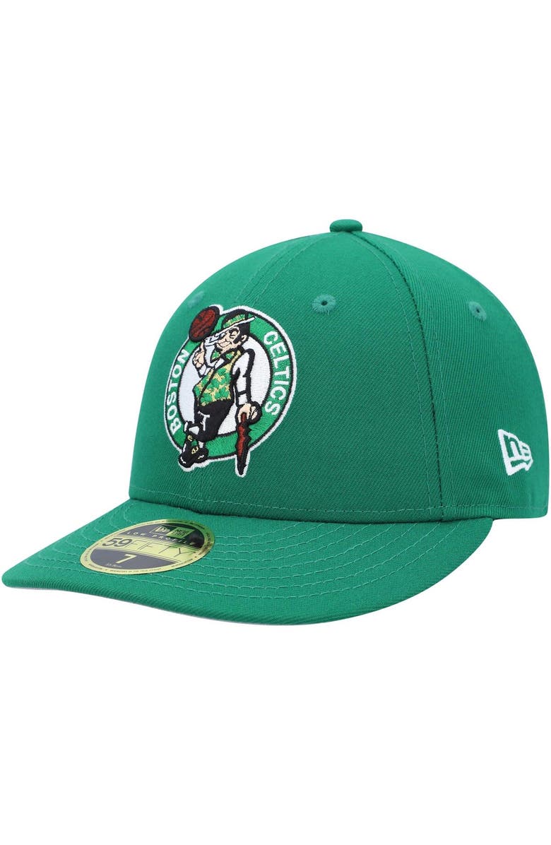 New Era Men's New Era Kelly Green Boston Celtics Team Low Profile 59FIFTY Fitted Hat, Main, color, 