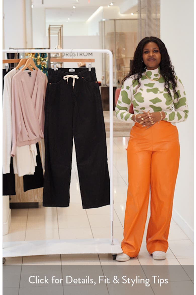Tie Waist Wide Leg Jeans video