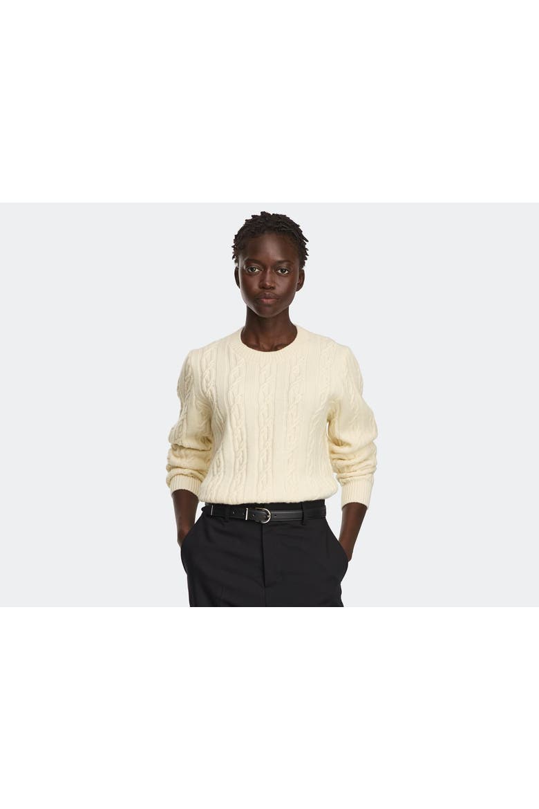 Habel Knit Crew, Alternate, color, Bone