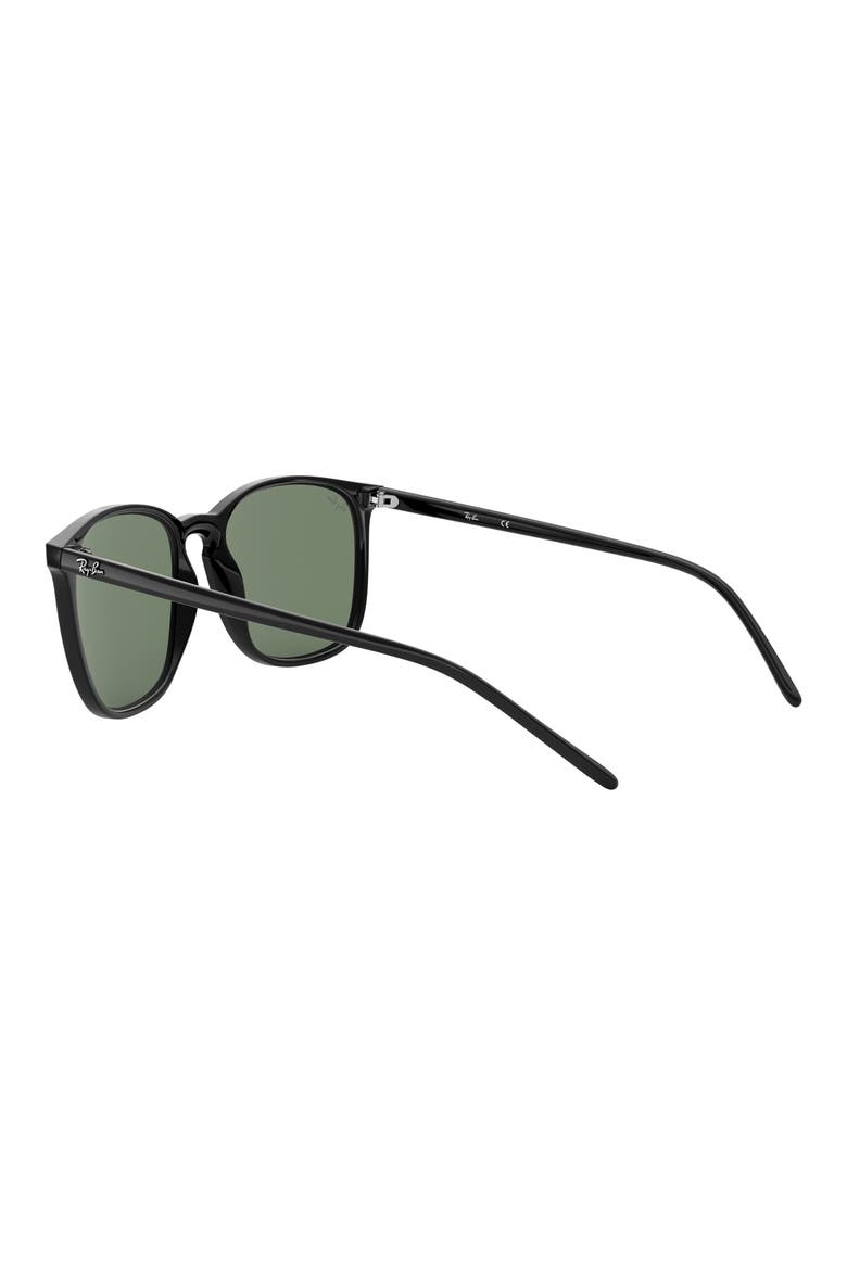 55mm Square Sunglasses, Alternate, color, GREEN